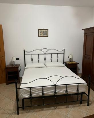 letto matrimoniale in ferro battuto