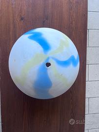 Lampadario in vetro - anni 60