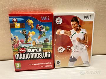 new super mario bros wii e active personal trainer
