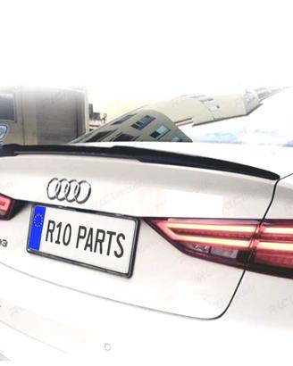 SPOILER AUDI A3 8V SEDAN 12-20 LOOK RS3 ABS