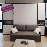 OUTLET Letto a scomparsa matrimoniale con divano R