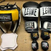 Kit pugilato/boxe leone