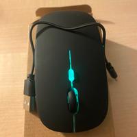 Mouse Wireless Ricaricabile per PC e Gaming