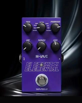 pedale con vari effetti deley per karaoke/strument