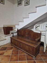 Panca - cassapanca con contenitore 