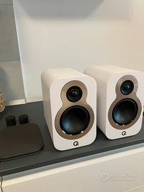 Q acoustics 3010c white/bianc altoparlanti hi-fi