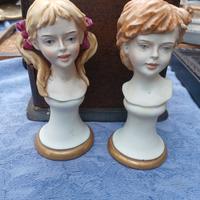 testine porcellana capodimonte 