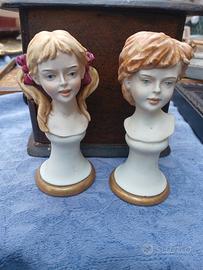 testine porcellana capodimonte 