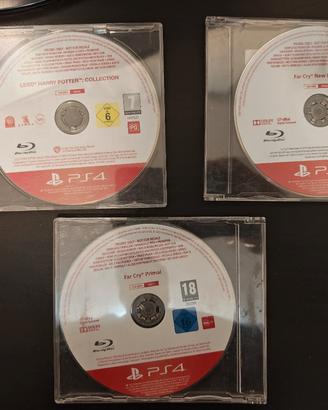 3 Giochi PS4 (completi)