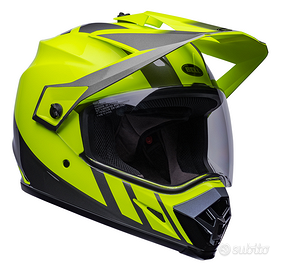 CASCO BELL MX-9 ADVENTURE MIPS DASH GIALLO