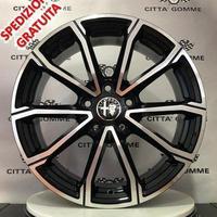 Cerchi in lega Alfa Giulia Giulietta 159 Brera 17