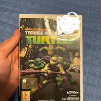 videogioco tartarughe Ninja wii originale