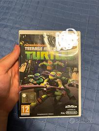 videogioco tartarughe Ninja wii originale