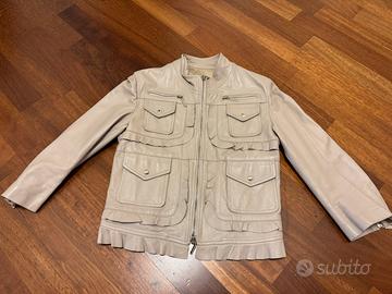 FLAVIO CASTELLANI giacca di pelle