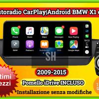Radio Carplay android integrato per BMW X1 e84