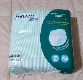 Pannoloni Serenity per anziani soft dry tg M