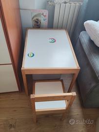 Tavolino+sedia Ikea bambini
