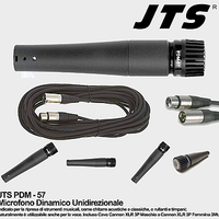 MICROFONO JST-PDM 57 CON CAVO