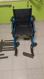 Sedie a rotelle mod. start Ardea blu