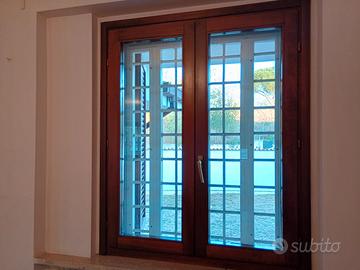 infissi legno con doppia vetrocamera
