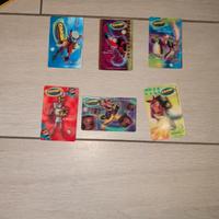 6 Card cart crash Bandicoot PS1 PlayStation mr day