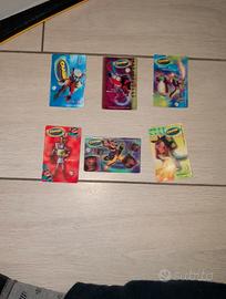 6 Card cart crash Bandicoot PS1 PlayStation mr day