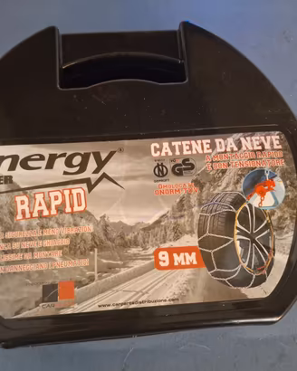 Catene da Neve 9mm Energy Power Rapid