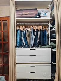 stolmen Ikea parete attrezzata vari pezzi