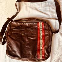 Tracolla postina borsa bikkembergs marrone uni