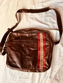 Tracolla postina borsa bikkembergs marrone uni