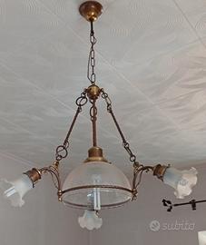 lampadari vintage leggere descrizione 