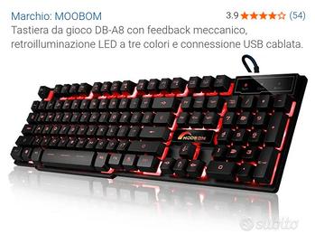 Tastiera da gaming MooBom DB A8