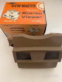 Visore View Master + n.4 dischetti - vintage