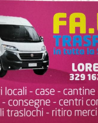 Trasporti sgomberi  traslochi 
