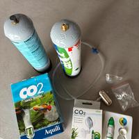 Impianto co2 per acquari con bombole 600gr