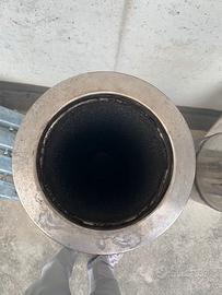 canna fumaria inox coibentata