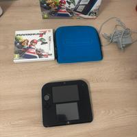 Nintendo 2DS con super mario kart