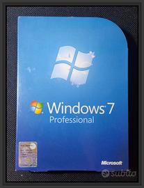 BOX retail NUOVI!! Windows 7 Pro ITA DVD Microsoft