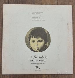 Vinile 33 giri LP e fu subito Aznavour
