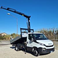 IVECO DAILY 35 35C17 P E5 GRU 12m + RIBALTABILE