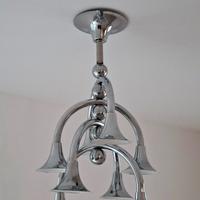 Lampadario a trombette Design REGGIANI 