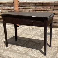 Antico tavolo da cucina consolle scrittoio