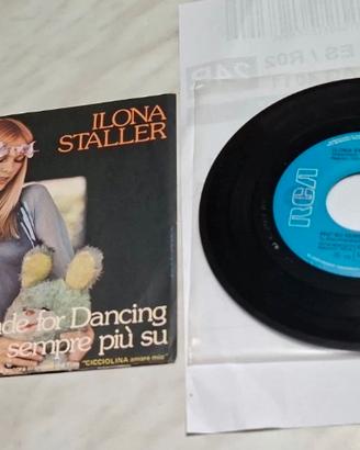45 GIRI ILONA STALLER PIU SU SEMPRE PIU SU 1979