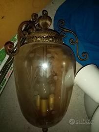 lampada lanterna vintage