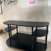 Mobile tv Furinno nero curvo