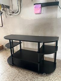 Mobile tv Furinno nero curvo