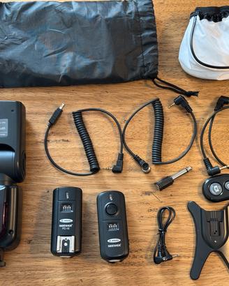 Flash Neewer Speedlite 750II + Neewer FC-16