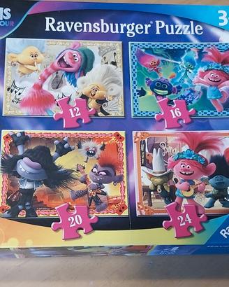 puzzle progressivo  trolls 