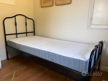 Letto singolo completo Ikea stile country/vintage