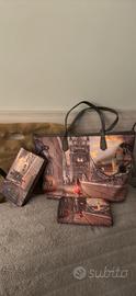 Borsa  e portafoglio abbinato,  della   Y ? Not